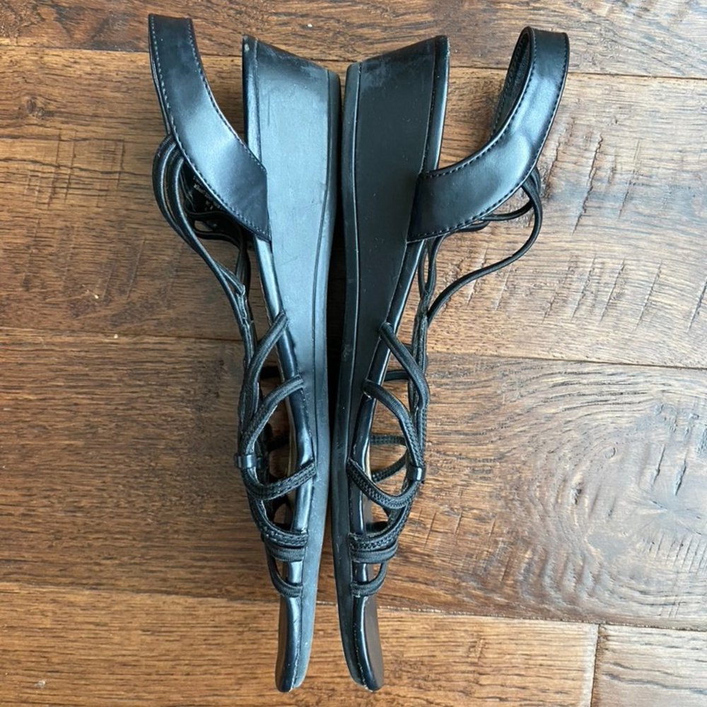 Impo Stretch Reign Black Sandals, Size 8.5 - Picture 5 of 10